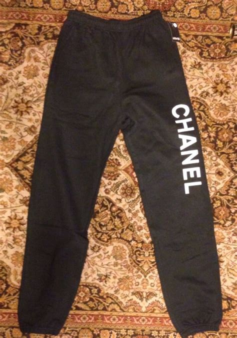 chanel sweatpants mens|chanel pantsuit.